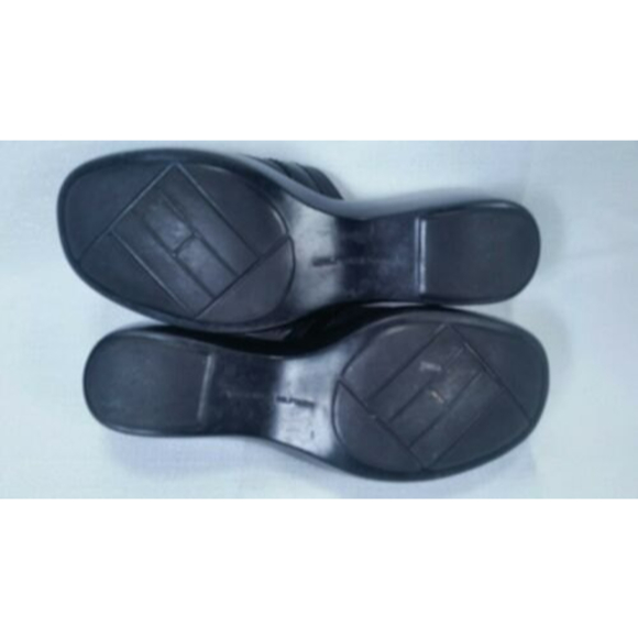 Tommy Hilfiger W23346M Allison Sandals Shoes Slides Black Womens 6M - Picture 6 of 7